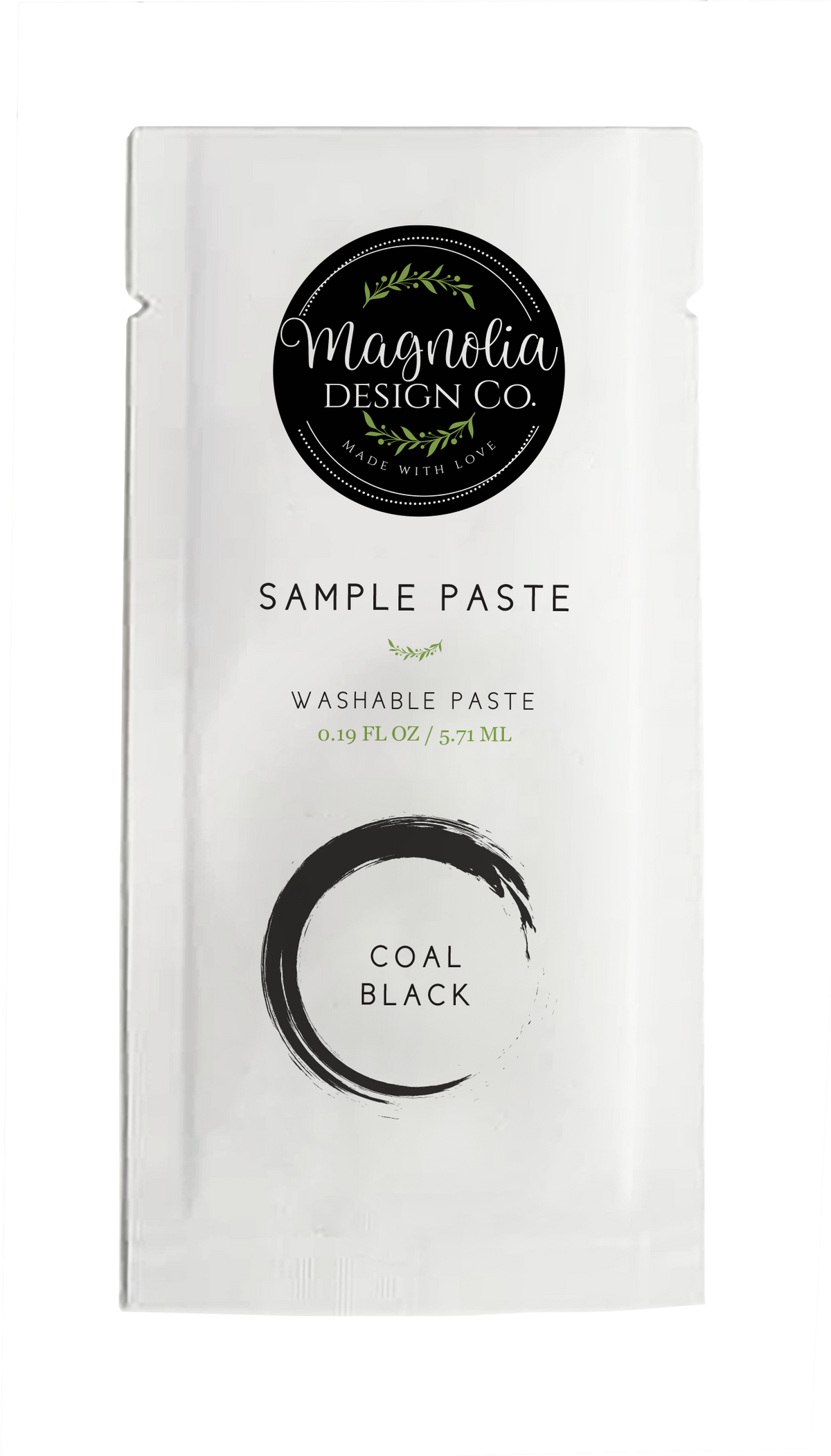 Black Sample Chalk Paste