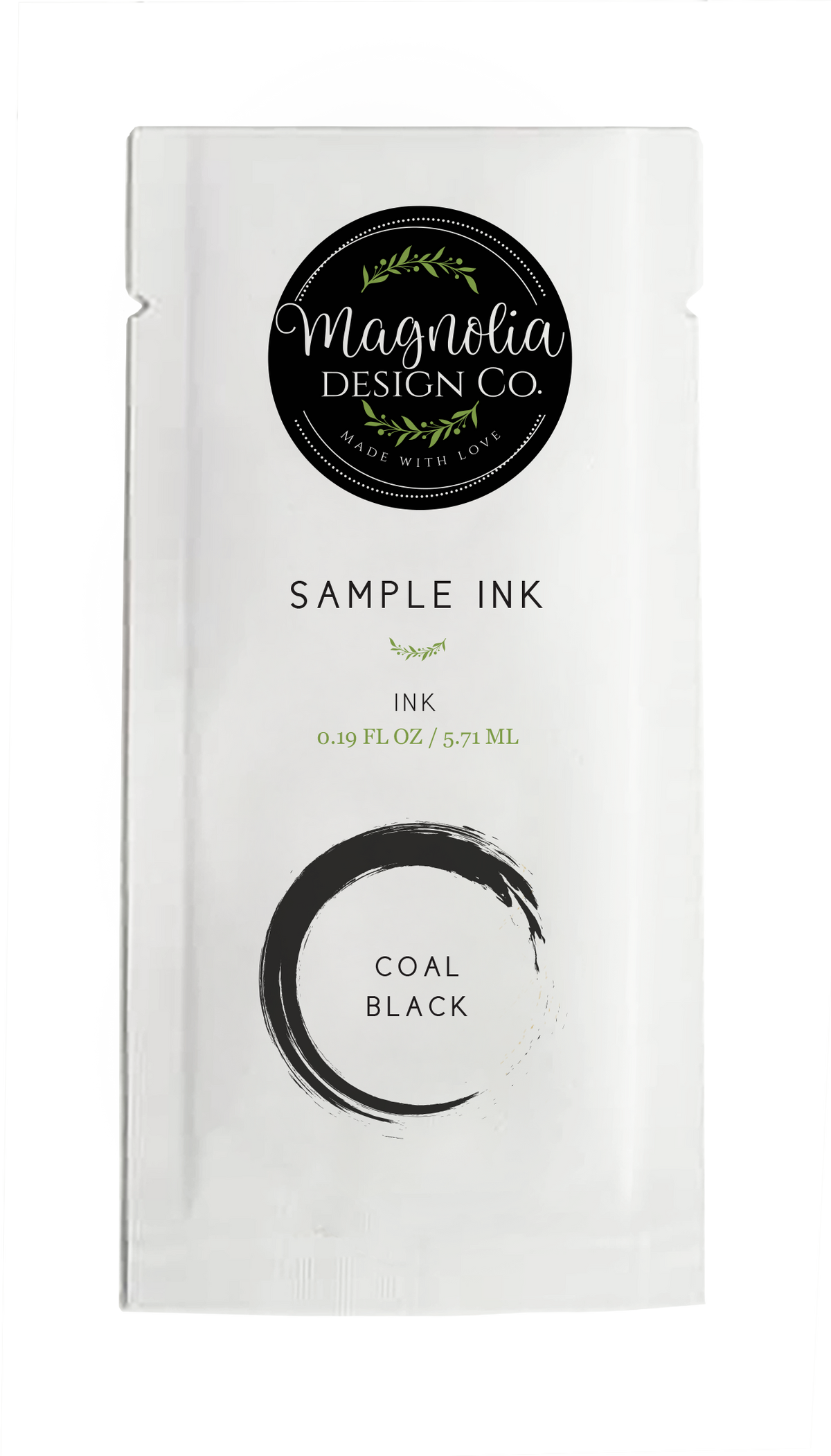 Black Sample Ink Sachet