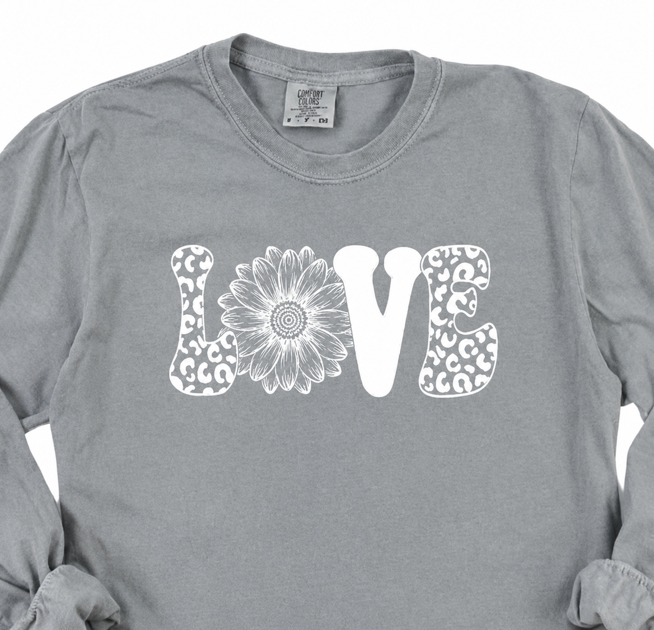 Cheetah Love Stencil