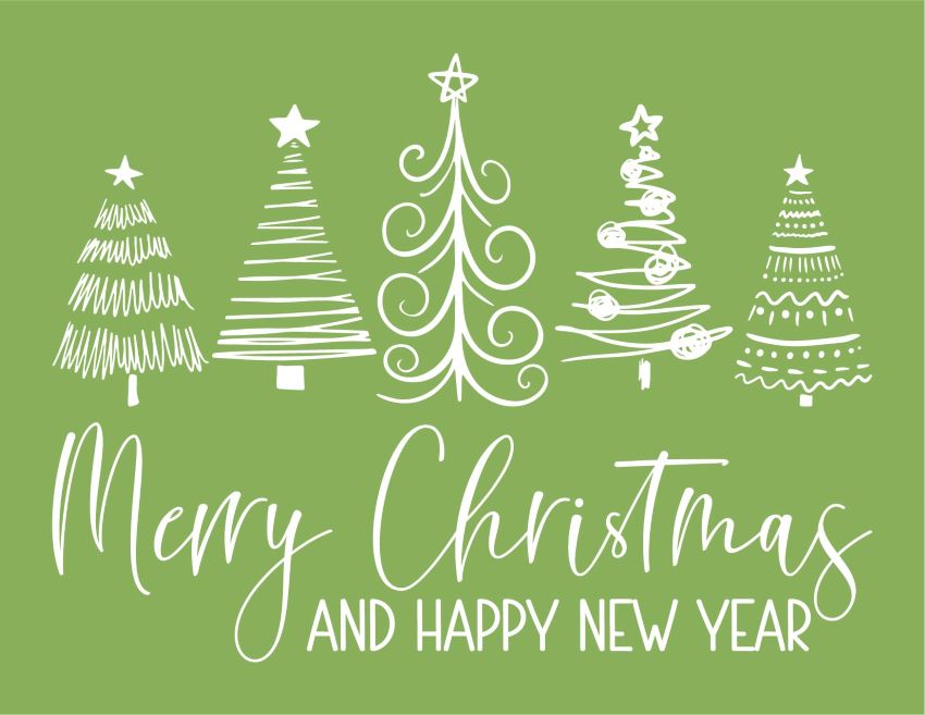 Merry Doodle Trees